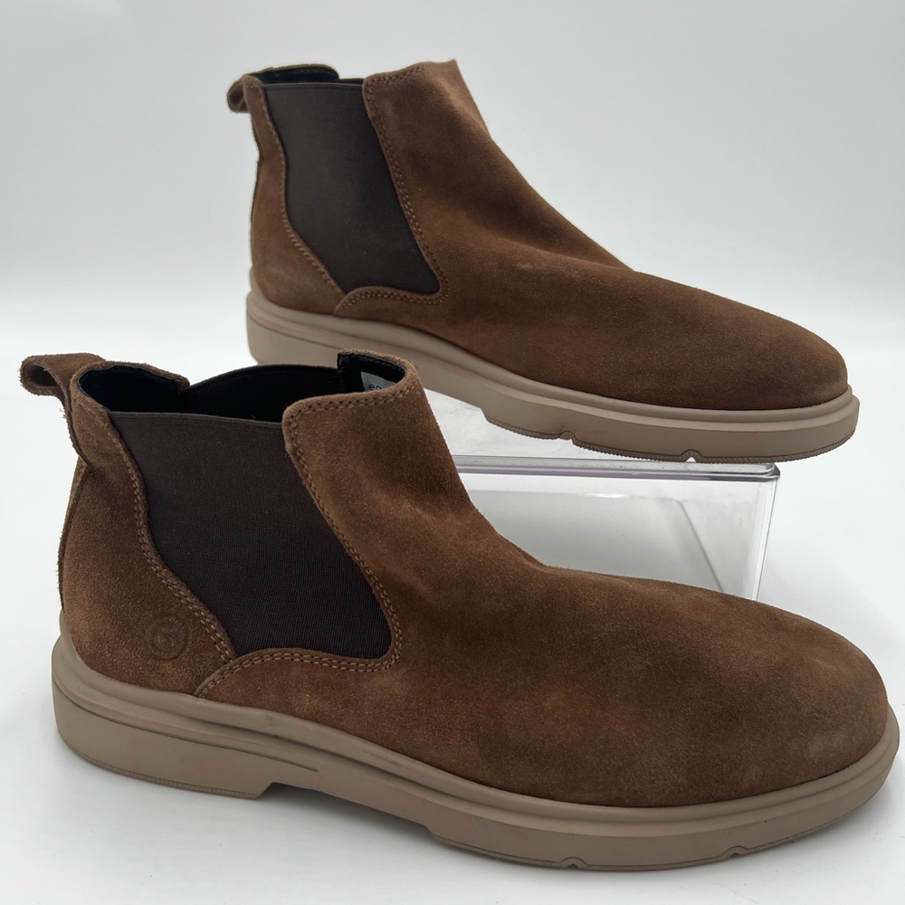 Men's Easy Spirit Brooks‎ Ankle Boot color otter/coffee Bean size 7.5.